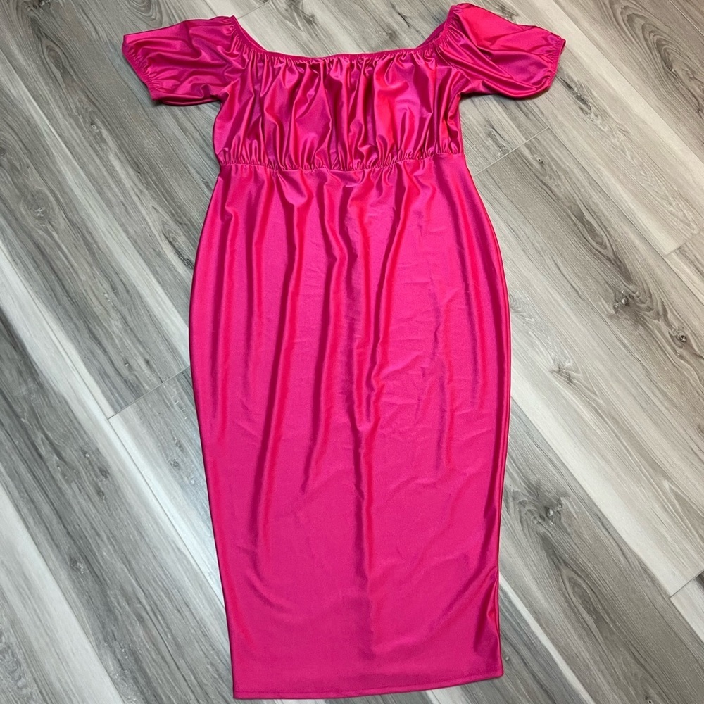 Pink dress